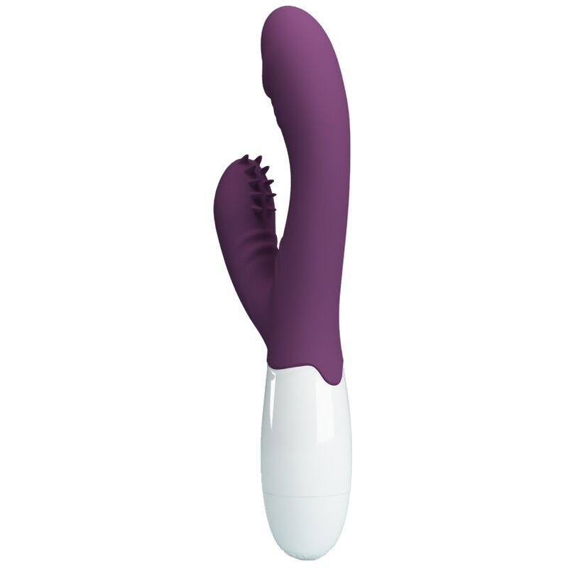 PRETTY LOVE - ANDRE RABBIT VIBRATOR & G-POINT STIMULATOR PURPLE - 5