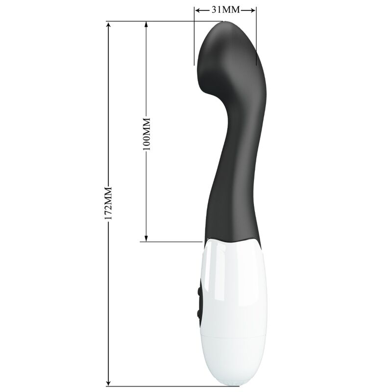 PRETTY LOVE - CHARLES G-SPOT VIBRATOR 30 MODES BLACK - 5