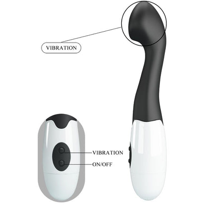 PRETTY LOVE - CHARLES G-SPOT VIBRATOR 30 MODES BLACK - 3