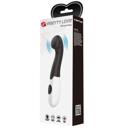 PRETTY LOVE - CHARLES G-SPOT VIBRATOR 30 MODES BLACK - 2