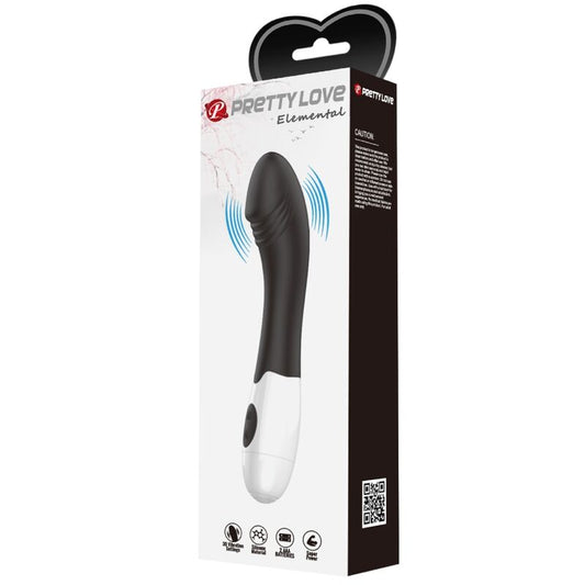PRETTY LOVE - ELEMENTAL G-SPOT VIBRATOR 30 MODES BLACK - 1