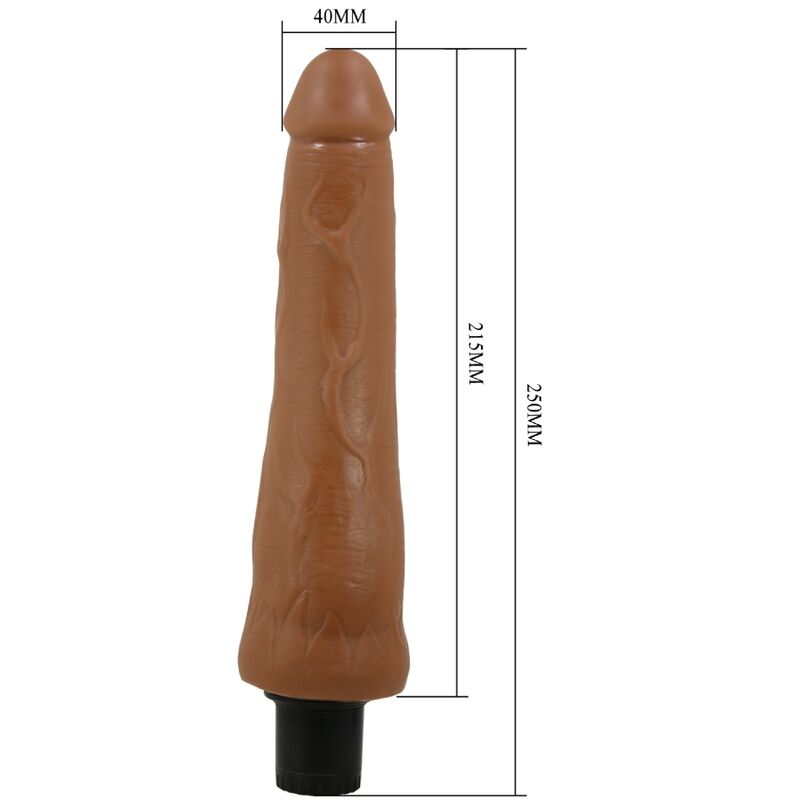 PRETTY LOVE - ALFREDO REALISTIC VIBRATOR 21.5 CM -O- 4 CM - 8