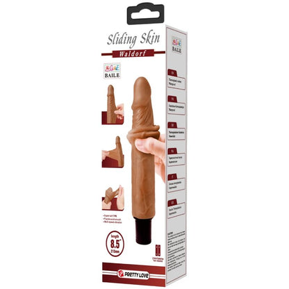 PRETTY LOVE - WALDORF REALISTIC VIBRATOR 18 CM -O- 4 CM - 10