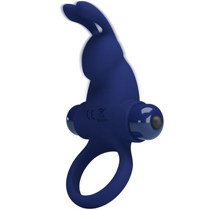 PRETTY LOVE - JIRO RABBIT RING WITH VIBRATION BLUE - 8