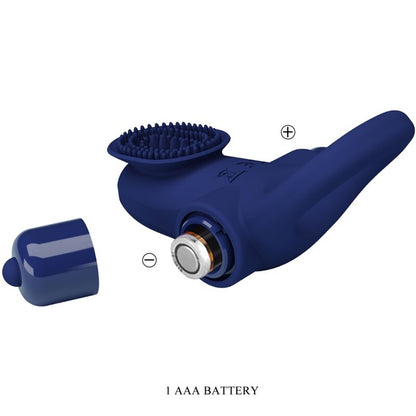 PRETTY LOVE - PALLE RING WITH VIBRATION BLUE - 4
