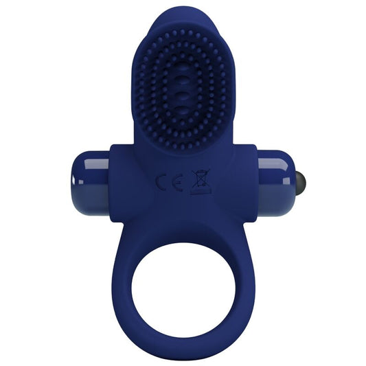 PRETTY LOVE - BLUE VIBRATING BALL RING