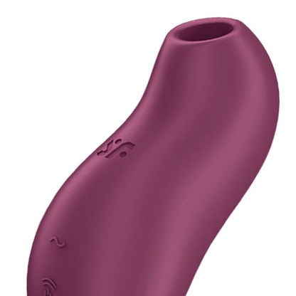 SATISFYER - POCKET PRO 1 CLITORAL STIMULATOR GARNET