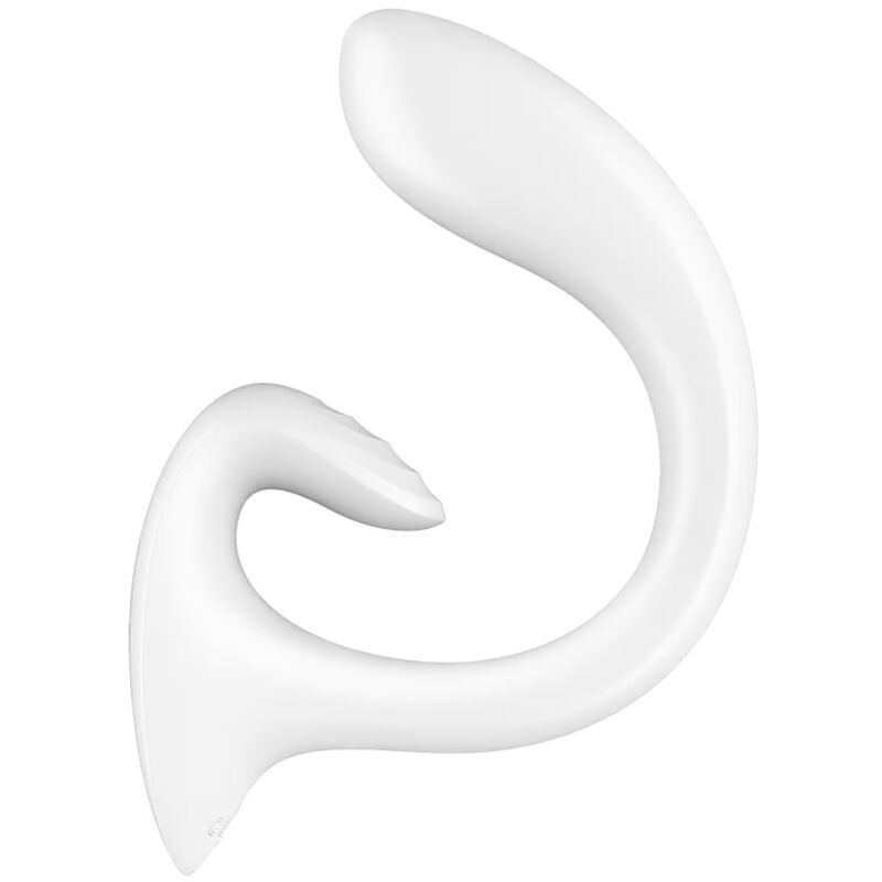 SATISFYER - G FOR GODDESS 1 RABBIT VIBRATOR WHITE - 3