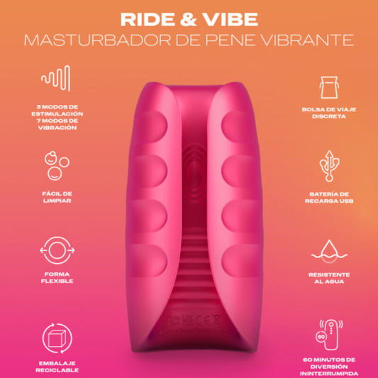 DUREX - TOY RIDE & VIBE VIBRATOR MASTURBATOR - 1