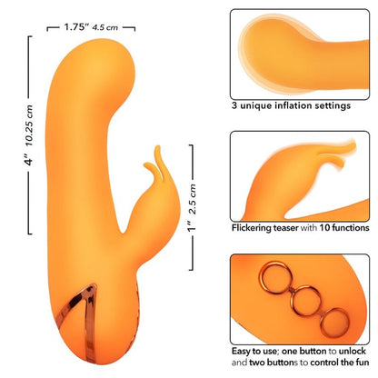 CALEXOTICS - MONTECITO MUSE VIBRATOR RABBIT ORANGE BY CALIFORNIA DREAMING - 7