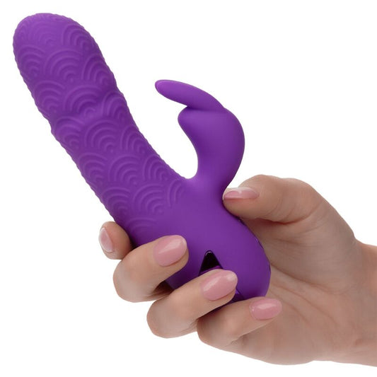 CALEXOTICS - MANHATTAN BEACH MARVEL VIBRATOR RABBIT PURPLE BY CALIFORNIA DREAMING - 1