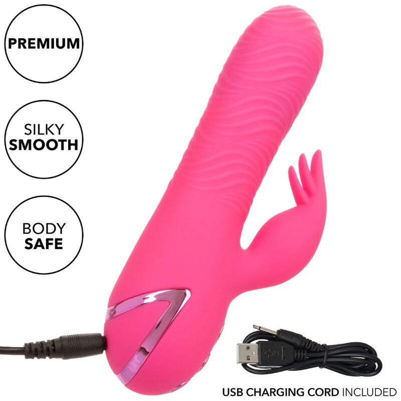 CALEXOTICS - SACRAMENTO SWEETIE VIBRATOR RABBIT PINK BY CALIFORNIA DREAMING - 8