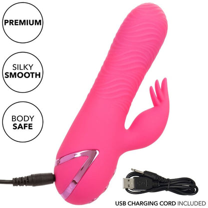 CALEXOTICS - SACRAMENTO SWEETIE VIBRATOR RABBIT PINK BY CALIFORNIA DREAMING - 8