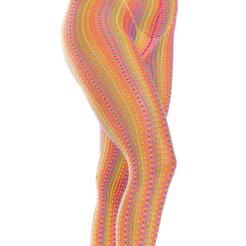 LEG AVENUE - MULTICOLOR CROCHET STOCKINGS - 2