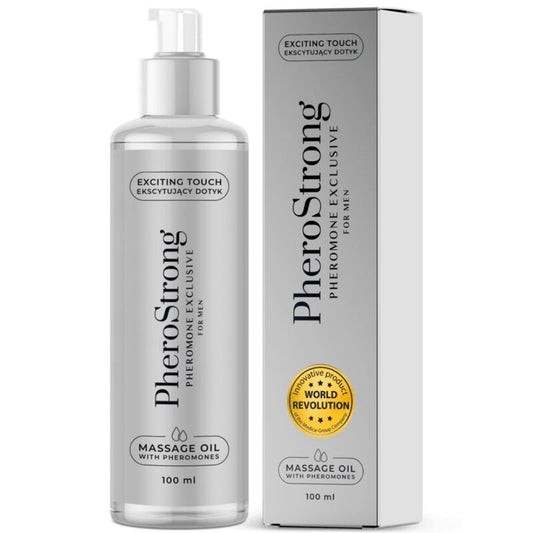 PHEROSTRONG - MASSAGE OIL EXCLUSIVE FOR MEN 100 ML - 1