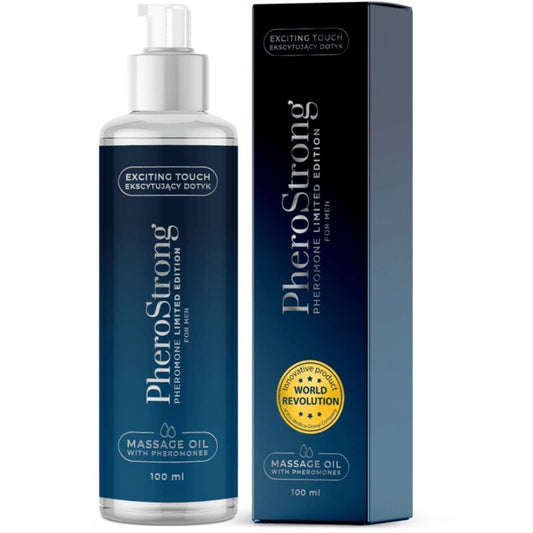 PHEROSTRONG - MASSAGE OIL LIMITED EDITION FOR MEN 100 ML - 1