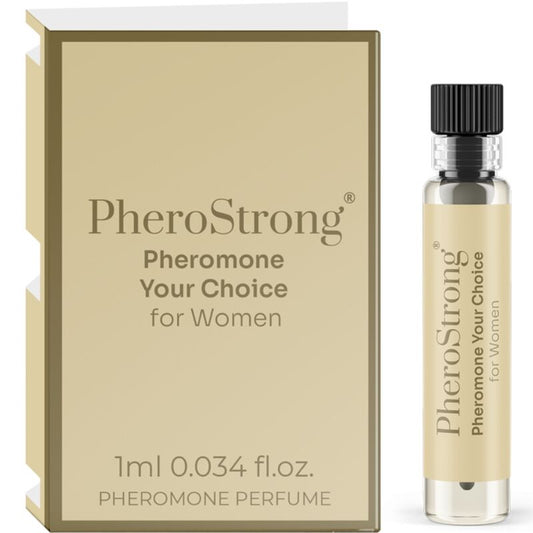 PHEROSTRONG - PROFUMO AI FEROMONI LA ​​TUA SCELTA PER LE DONNE 1 ML