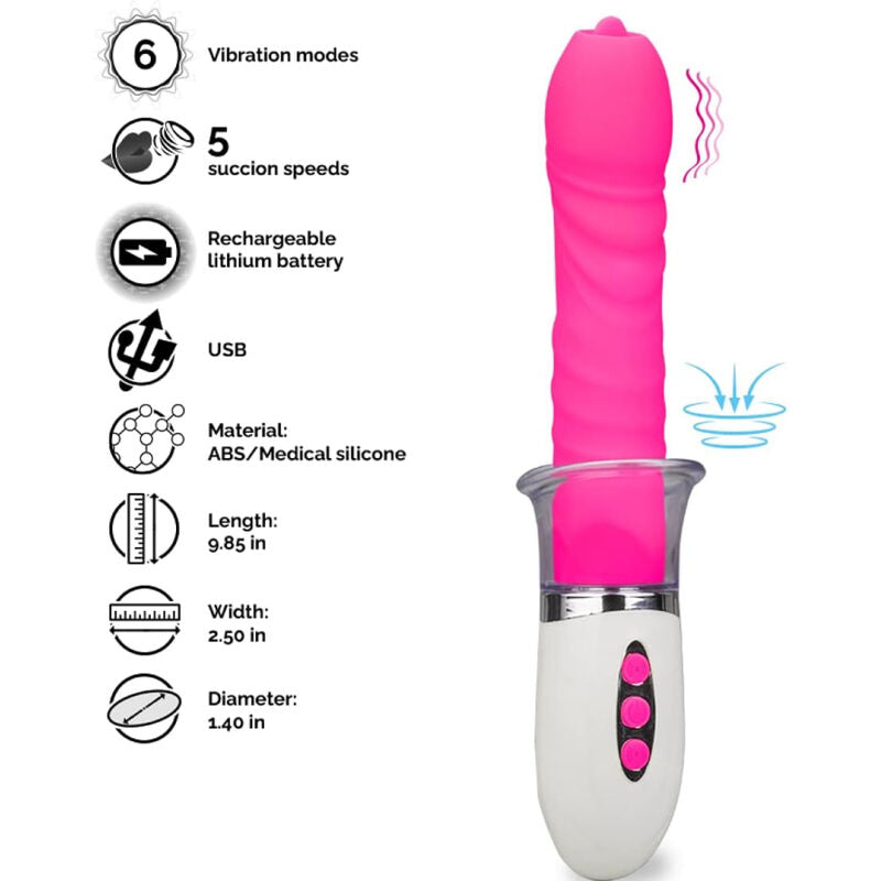 ARMONY - LIBERTY VIBRATOR & THRUSTING WITH TONGUE - 6