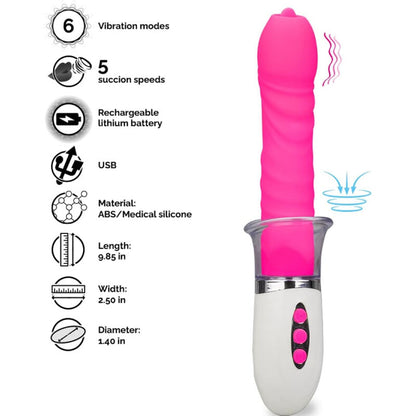 ARMONY - LIBERTY VIBRATOR & THRUSTING WITH TONGUE - 6
