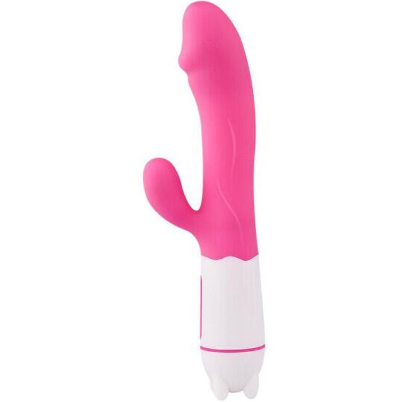 ARMONY - HAPPY VIBRATOR AND RECHARGEABLE FUCHSIA STIMULATOR