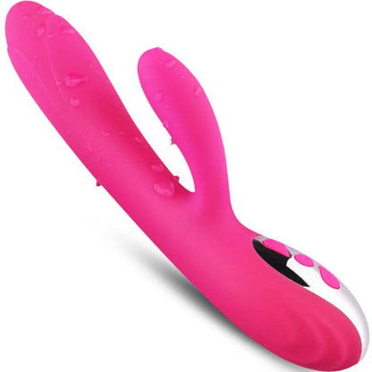 ARMONY - FLEXIBLE VIBRATOR AND STIMULATOR WITH HEAT EFFECT, FUCHSIA