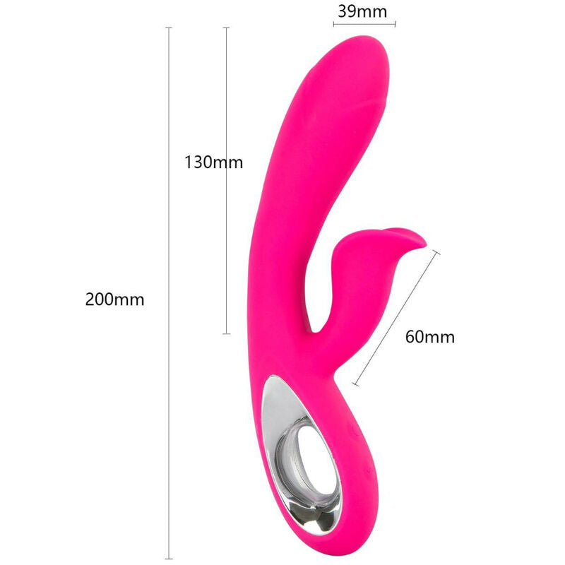 ARMONY - DARO VIBRATOR & PULL RING STIMULATOR FUCHSIA - 3