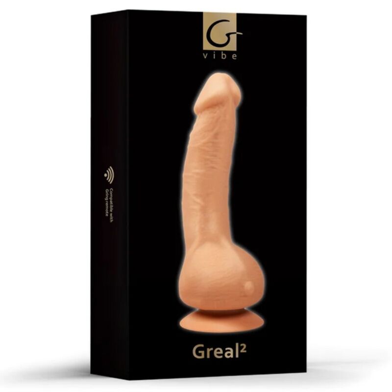G-VIBE - GREAL 2 REALISTIC VIBRATOR NATURAL - 2