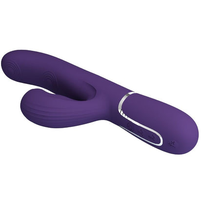 PRETTY LOVE - PERLITA G-SPOT VIBRATOR 3 IN 1 MULTIFUNCTION PURPLE - 5