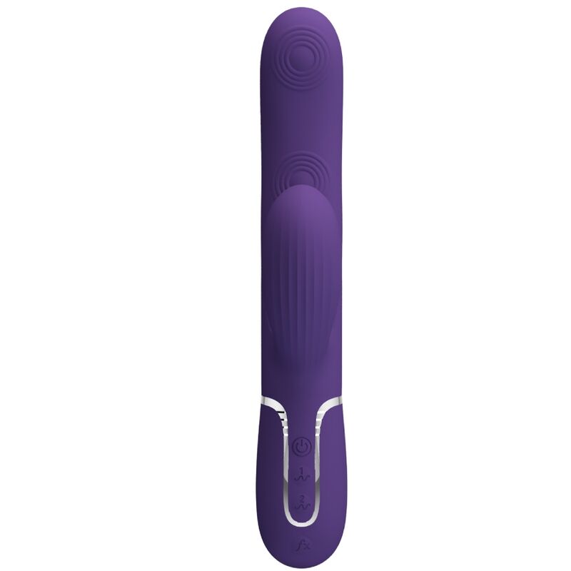 PRETTY LOVE - PERLITA G-SPOT VIBRATOR 3 IN 1 MULTIFUNCTION PURPLE - 2