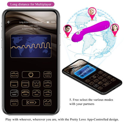PRETTY LOVE - HECTOR ELECTROSHOCK VIBRATOR FREE APP VIOLET - 5