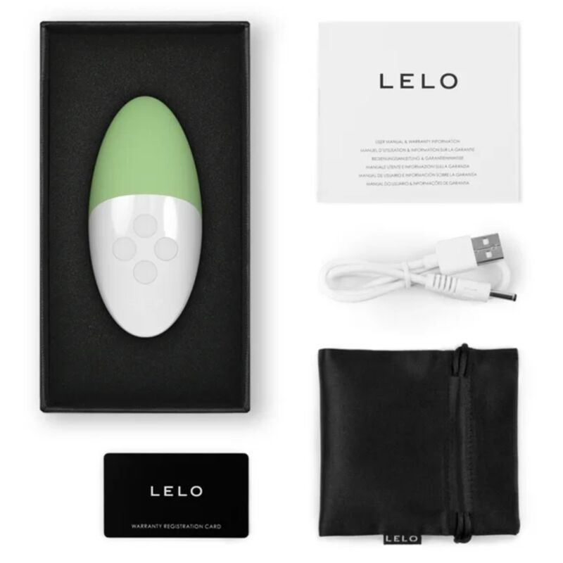 LELO - SIRI 3 CLITORIS MASSAGER PISTACHIO CREAM - 3