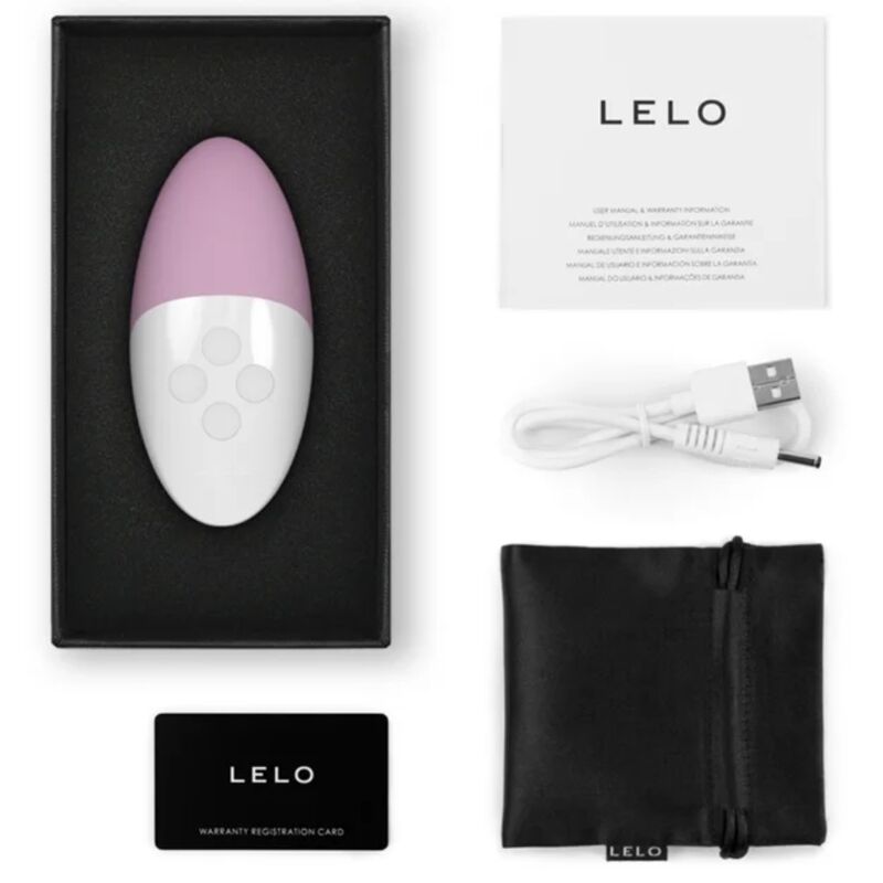LELO - SIRI 3 CLITORAL MASSAGER SOFT PINK