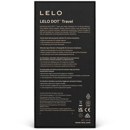 LELO - DOT TRAVEL CLITORIS STIMULATOR PINK - 3