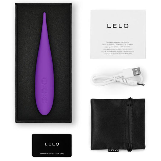 LELO - DOT TRAVEL CLITORIS STIMULATOR PURPLE - 1