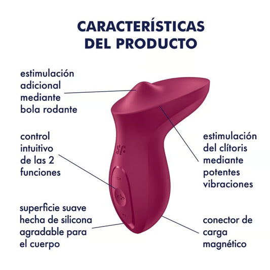SATISFYER - VIBRATEUR À FOND DE TEINT EXCITERRR
