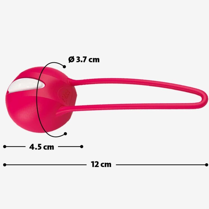 FUN FACTORY - SMARTBALL UNO PELVIC BALL WHITE / GREEN PISTACHIO - 3