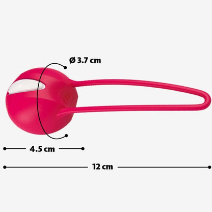 FUN FACTORY - SMARTBALL UNO PELVIC BALL WHITE / PASTEL LILAC - 2
