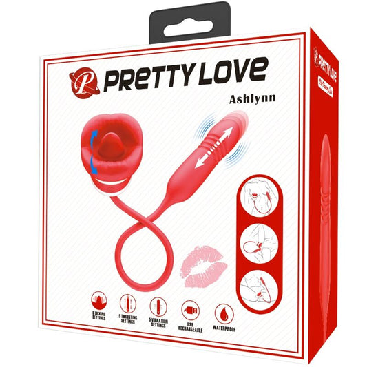 PRETTY LOVE - ASHLYNN RED MOUTH MASTURBATOR - 1