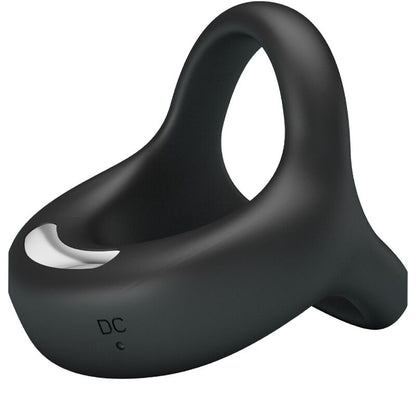 PRETTY LOVE - ELLIOTT  BLACK VIBRATOR RING - 4