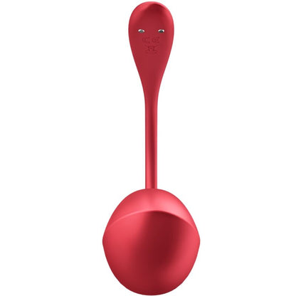 SATISFYER - SHINY PETAL STIMULATOR WITH REMOTE CONTROL G-POINT RED FREE APP