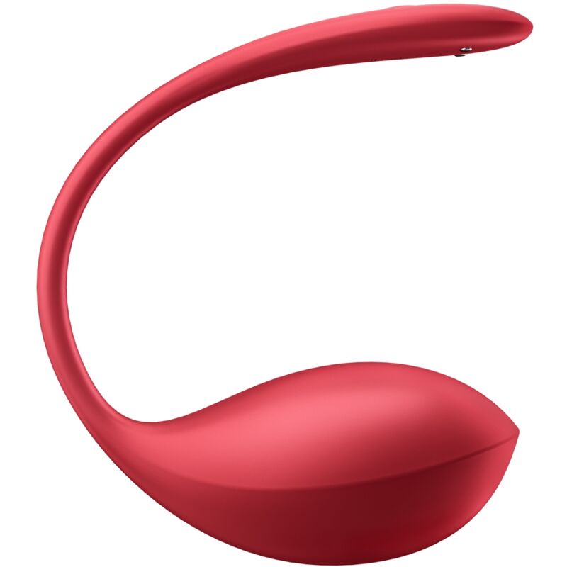 SATISFYER - SHINY PETAL STIMULATOR WITH REMOTE CONTROL G-POINT RED FREE APP