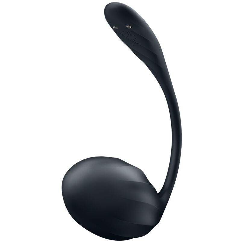 SATISFYER - RIBBED PETAL G POINT STIMULATOR REMOTE CONTROL BLACK FREE APP - 2