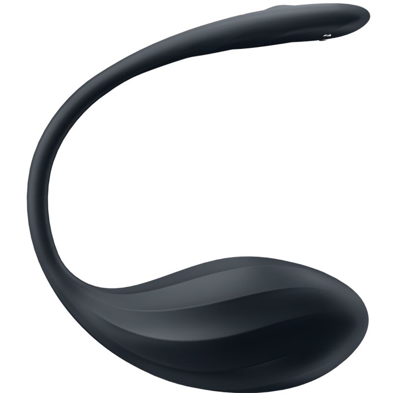 SATISFYER - RIBBED PETAL G POINT STIMULATOR REMOTE CONTROL BLACK FREE APP - 4