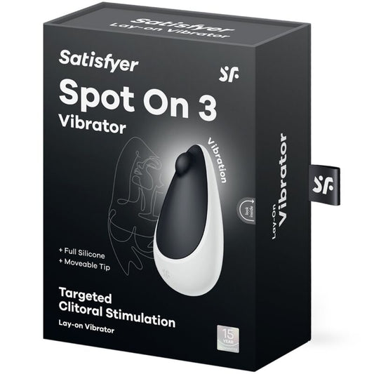 SATISFYER - SPOT ON 3 STIMULATEUR DE CLITORIS NOIR