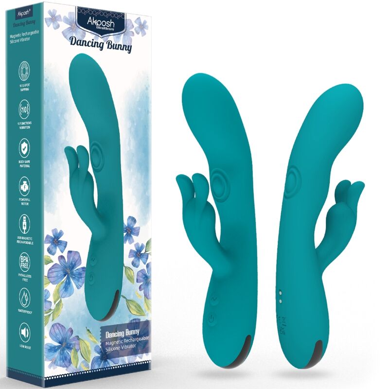 ARMONY - DANCING BUNNY VIBRATOR RABBIT 10 SPEEDS GREEN - 4