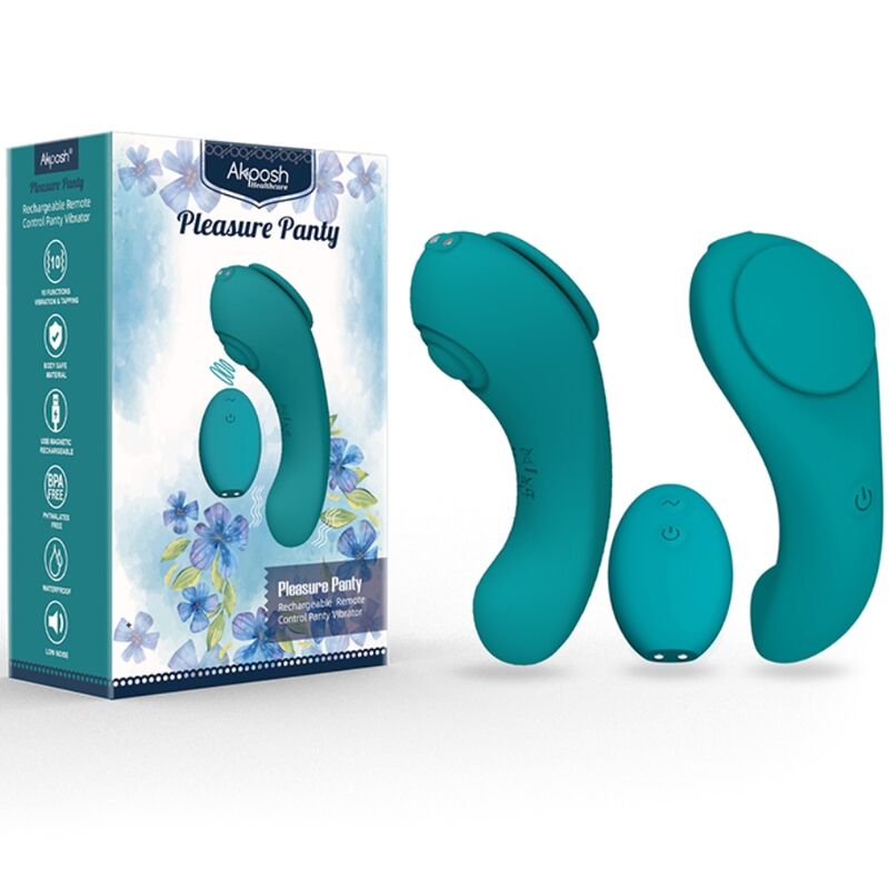 ARMONY - PLEASURE PANTY VIBRATOR REMOTE CONTROL 3 SPEEDS GREEN - 7