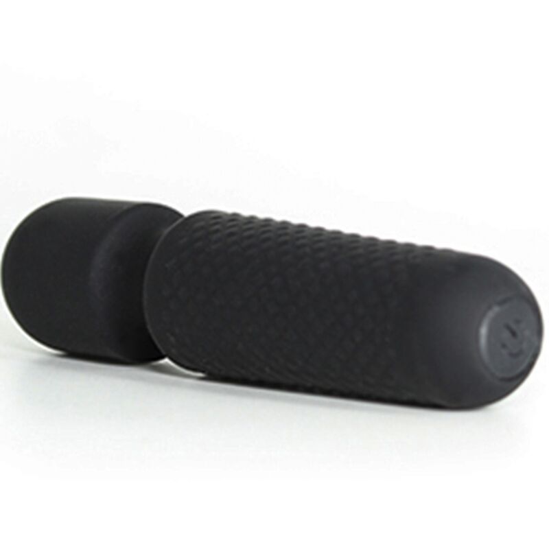 ARMONY - YOUR MAGIC MASSAGER & VIBRATOR RECHARGEABLE 10 VIBRATIONS WAND DOTS BLACK - 2
