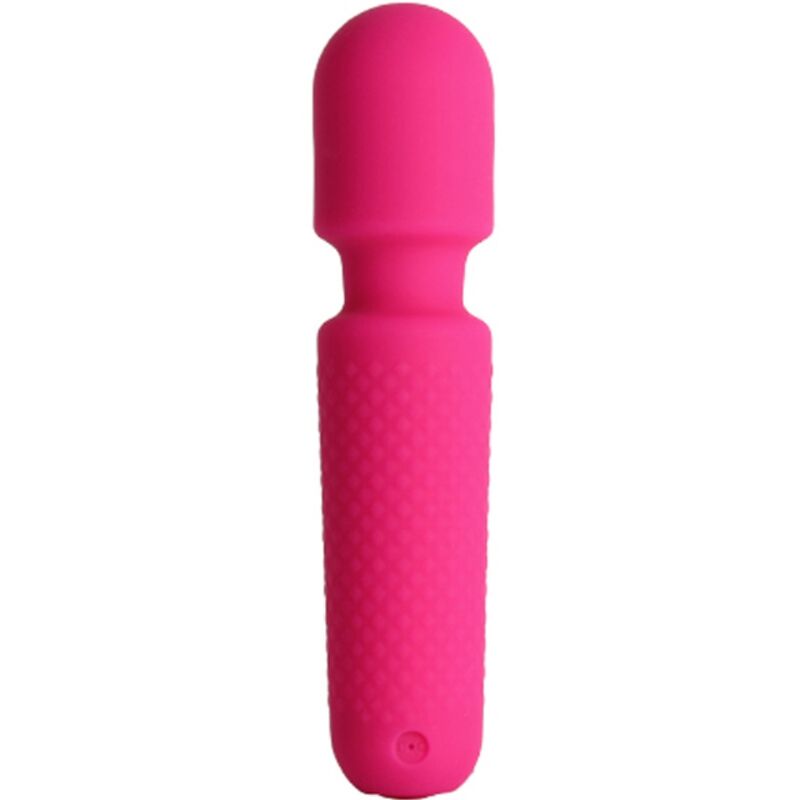 ARMONY - YOUR MAGIC MASSAGER & VIBRATOR RECHARGEABLE 10 VIBRATIONS WAND DOTS PINK - 2