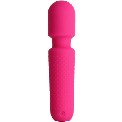 ARMONY - YOUR MAGIC MASSAGER & VIBRATOR RECHARGEABLE 10 VIBRATIONS WAND DOTS PINK - 2
