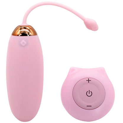 ARMONY - KITTY FUN EGG VIBRATOR REMOTE CONTROL 10 VIBRATIONS PINK - 1
